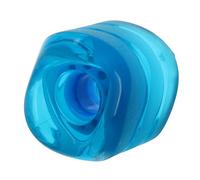 SUPVOX Roues de Skateboard de Remplacement PU Élastique avec Roulements Roues Incurvées Transparentes pour Skating Urbain et Danse Accessoires Polyvalents pour Tricks et