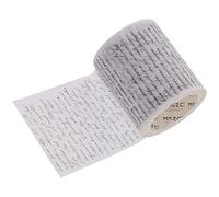 Supvox Ruban adhésif Washi vintage décoratif large Washi pour bricolage, scrapbooking, artisanat 50 mm