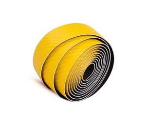 SUPVOX Ruban De Guidon De Vélo Route Antidérapant En Fibre De Carbone Jaune, Lot De 2, Long Et Résistant, Adapté Pour Hommes Et Femmes, Usage Cyclisme Sur Route