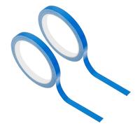 SUPVOX Ruban de Protection pour Bord de Raquette de Tennis de Table 2 Pcs Bande Adhésive en Tissu Bleu 10 M X 1 CM Résistant aux UV L’Humidité Protection Flexible Chocs pour Clubs et