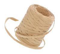 SUPVOX Ruban de Raphia en Papier Naturel 200 M Rouleau Ficelle D’Emballage Écologique Couleur Kaki Corde Résistante pour Présents Loisirs Créatifs Décoration Festive et Bricolage