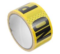 SUPVOX Ruban de Signalisation en Papier Jaune pour Délimitation de Zones Interdites et Usage en Fête
