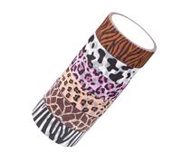 SUPVOX Rubans Adhésifs Washi Décoratifs Animaux 6 Pcs Motifs Léopard Tigre Long Cou Vache Papier Washi Repositionnable Rubans pour Scrapbooking Emballage Présent et Loisirs Créatifs