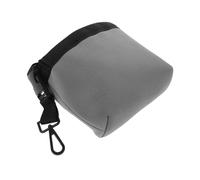 SUPVOX Sac De Nettoyage pour Club De Golf Pochette De Golf Sachet De Nourriture pour Chien Sac De Friandise pour Chien Support De Balle Crochet De Clip D'engrenage Gris Bâche