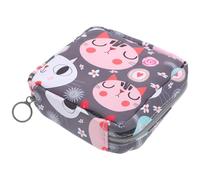 SUPVOX Sac de Serviette Hygiénique Portable Compact et Léger Pochette de Rangement Capacité Spacieuse pour Tampons et Protections Sac Pratique pour Voyage École et Extérieur