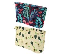 SUPVOX Sachet de Conservation Réutilisable en Coton Cire D’Abeille 20x23 Cm, Paquet Alimentaire Naturel et Étanche pour Fruits Frais, Légumes, Snacks, Écologique Bpa