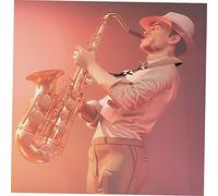 SUPVOX Sangle de Cou Réglable pour Saxophone Cuir Durable Bandoulière Confortable pour Sax Alto Ténor Soprano la Pression et Assure une Tenue Sécurisée