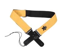 SUPVOX Sangle de Guitare Réglable Coton Épais avec Doublure Rembourrée pour Guitare Acoustique Électrique Basse et Ukulélé Design avec Deux Médiators Inclus