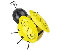 SUPVOX Sculpture Murale Abeille En Fer 3d Pour Décoration Extérieure Jardin Terrasse Grosse Taille Solide Et Facile à Installer Décoration Murale Artistique Métal