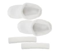 SUPVOX Semelles Épaisses pour Femmes Doublure de Sabots en Peluche Chaude Amovible Coton Hiver Intérieur Chaussures Taille 44-45 Ensemble Blanc Hiver Isolation