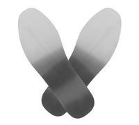 SUPVOX Semelles Intérieures en Acier Inoxydable Taille 44, Anti-perforation et Anti-clou pour Chaussures Hommes et Femmes, Adaptées pour Chaussures de Randonnée, Camping et Sport,