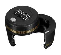 SUPVOX Serrure à Code pour Bouteille de Vin, Cadenas à Bouteille Noir, Accessoire de Verrouillage Sécurisé pour Bouchon de Vin, Protection Anti-vol pour Cave, Bar et Restaurant