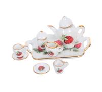 SUPVOX Service À Thé De Poche Miniature Tasse À Café Jouets Mini Tasse À Thé en Porcelaine Accessoires De Cuisine pour Maison De