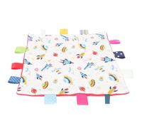 SUPVOX Serviette Apaisante pour Bébé -né en Tissu Tricoté, Petite Couverture Absorbante sans Fourrure, Calmant Sûr pour Berceau et Poussette, pour Voyage et Apaisement des Tout-petits