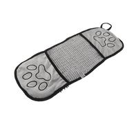 SUPVOX Serviette de Bain pour Animaux Microfibre Douce Serviette de Absorbante Chenille avec Poches pour pour Petits Chiens et Couleur Grise