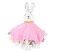 SUPVOX Serviette Forme Lapin Doux Serviette Apaisante Ultra Douce et Durable pour Né de Puericulture pour Fille et Poupon Lanxiété et Accompagne Sommeil