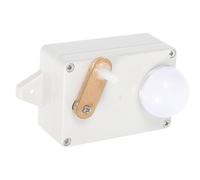 SUPVOX Set Accessoires DIY Générateur à Manivelle pour Busy Board Montessori Décoration Sécurisée et Éducative pour Garçon Fille Apprentissage Pratique de Énergie sans Piles