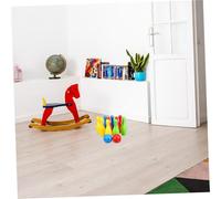 SUPVOX Set Bowling Garçon Fille Extérieur Intérieur Ensemble Quilles PE Jeu Activité Physique et Familial Balle Mousse Sécurisée pour Tout