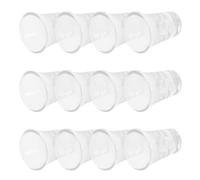 SUPVOX Set de 24 Gobelets en Verre Épais pour Communion Verres à Shot 15 Ml Adaptés aux Messes et Fêtes Religieuses