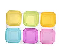 SUPVOX Set de Boîtes Conservation Conteneurs Hermétiques PP pour Aliments Snack et Purée Réutilisables et Étanches pour Stockage et Congélation Facile