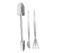 SUPVOX Set de Outils de Précision pour Acier Inoxydable Pince Multifonction Ergonomique avec Râteau Grattoir et Spatule pour Entretien et Modelage des Plantes