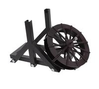 SUPVOX Set Support Roue à Eau Décorative pour Fontaine de Table Roue Plastique et Acier Accessoire Aménagement Paysager pour Bassin Intérieur et Extérieur