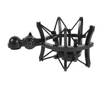 SUPVOX Shock Mount Microphone Holder Hole Adjustable Plastic Vibration Mic Shock Mount For Studio Recording Live Streaming And Podcasting