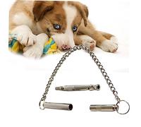 SUPVOX Sifflet Cuivre Solide pour Entraînement Canin Sifflet Ultrasonique pour Chiens Léger Et Portable avec Lanière pour Rappel Et Obéissance