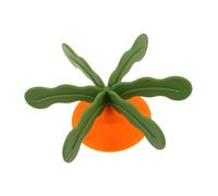SUPVOX Slow Feeder Insert for Dog Bowls with Stable Suction Base Soft Silicone Slow Feeding Aid for Large Dogs and Cats to Digestion and Prevent Fast Eating