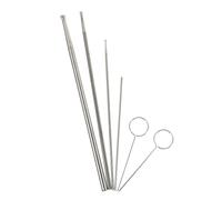 SUPVOX Sonde de Sexage Serpents en Acier Inoxydable Kit de Détermination du Genre Serpent pour Reptiles Pythons Usage Vétérinaire Professionnel