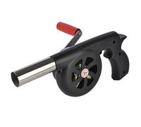 SUPVOX Souffleur Manuel Barbecue Portable Chaleur pour Camping et Feux de Soufflet à Main avec Poignée Amovible Durable