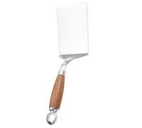 SUPVOX Spatule Cuisine en Acier Inoxydable Spatule à Steak en Métal pour Plaque de Cuisson Ustensile Polyvalent pour Grill et Poêle Outil Résistant pour Cuisson sur Teppanyaki et Pizza