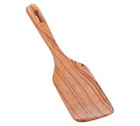 SUPVOX Spatule en Bois de Meli-melo Résistante la Chaleur Cuisine Maison, Pelle à Steak Multifonction en Bois Naturel, Outil Cuisine Pratique pour Cuisson Antiadhésive