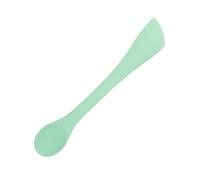SUPVOX Spatule et Cuillère en Silicone Alimentaire Deux-en-un, Racloir Polyvalent Vert Macaron, Résistant la Chaleur pour Pâtisserie et Cuisson, Outil Cuisine Multifonction Antiadhésif