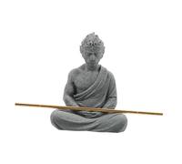 SUPVOX Statuette du Roi Singe Wukong Mythologique Sculpture Grès pour Jardin Zen Décoration Décorative pour Aquarium Et Bassin