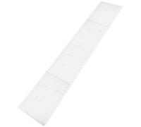 SUPVOX Sticker Mural Hauteur Miroir pour Chambre D'garçon et Filles, Toise de Croissance Autocollante en Acrylique, Décoration Murale Solide et Pratique pour Suivi Croissance Bébé,