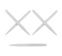 SUPVOX Stylo Tactile Interactif en Plastique Blanc 5 Pièces à Double Pointe avec Stylet 10mm et 2,5mm Réponse Rapide pour Tableau Interactif pour Prise de Notes et Réunions à Distance