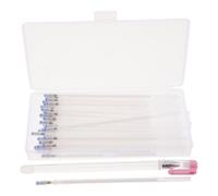 SUPVOX Stylos Textiles Ensemble Léger en Plastique Effaçables la Chaleur pour Couture et Quilting avec 40 Recharges Blanches, pour Travaux de Broderie à Domicile