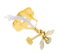 SUPVOX Support à Mèches pour Lampe à Huile en Alliage Réglable pour Temples Bouddhistes et Décoration Intérieure, Porte-Mèche Adaptable pour Lampe à Beurre