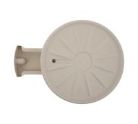 SUPVOX Support à Plantes en Pot Mobile 28 Cm Beige avec Plateau Amovible et 4 roulettes Pivotantes 360° Silencieuses, Soucoupe à roulettes pour Intérieur Extérieur Jardin, Plateau