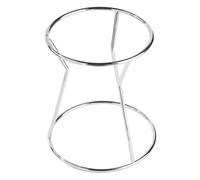 SUPVOX Support D’entonnoir Amovible en Acier Inoxydable 1 Pièce, Étagère Multifonctionnelle pour Ustensiles Cuisine, Cadre Solide pour Entonnoir à Gâteaux et Boules de Poulpe, Accessoire