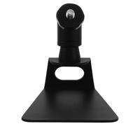 SUPVOX Support de Bureau pour Micro, Base Métal, Angle Réglable, Noir | Fixation 3/8 Pivotante, Pince Intégrée, Compatibilité Mobile et Projecteur, Usage en Enregistrement