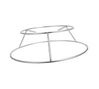 SUPVOX Support de Casserole Acier Inoxydable Stable pour Rack Dangle Rond Multifonction pour Cuisson Extérieur et Cuisine Maison