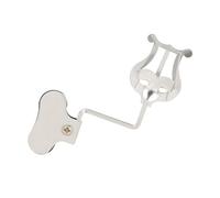 SUPVOX Support de Partition Fer et Antidérapant Clip pour Instruments Orchestre Porte-partitions Portable Argenté pour Musiciens et Étudiants