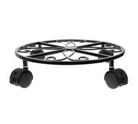 SUPVOX Support de Plante avec roulettes Palette Mobile pour Pots de Fleurs Plateau pour Intérieur et Extérieur Chariot Déplaçant Pots de Jardin Design Noir