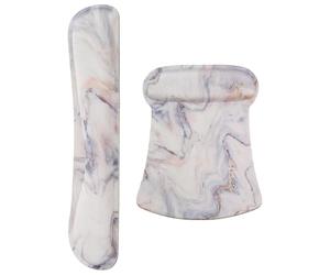 SUPVOX Support de Poignet Clavier et Souris en Silicone Antidérapant Coussin Confortable 2 Pièces pour Travail Informatique Prolongé et Gaming