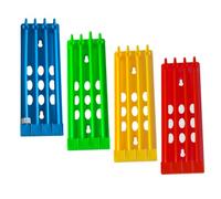 SUPVOX Support De Rangement Porte-bagues Pigeon Voyageur Plastique Robuste 4 Couleurs Espace Organisé pour Pigeonnier Suivi Facile des Bagues