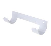 SUPVOX Support Mural Double pour Table à Repasser, Crochet Ménager Blanc, Organisateur Pratique et Robuste, Cintre de Rangement Polyvalent pour Maison et Hôtel, Compatible Plupart