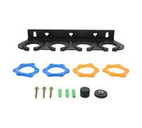 SUPVOX Support Mural pour Microphone Filaire Fil 4 Trous Support de Pied de Micro en Métal Haute Résistance Fixation Sécurisée pour Studio Maison et Fête Suspendu Polyvalent