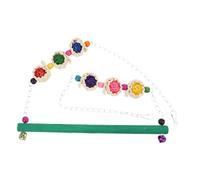 SUPVOX Support Perroquet avec Balançoire Suspendue et Échelle Aire de Jeux pour Perroquets et Petits Oiseaux Dexercice et Dentraînement Sécurisé